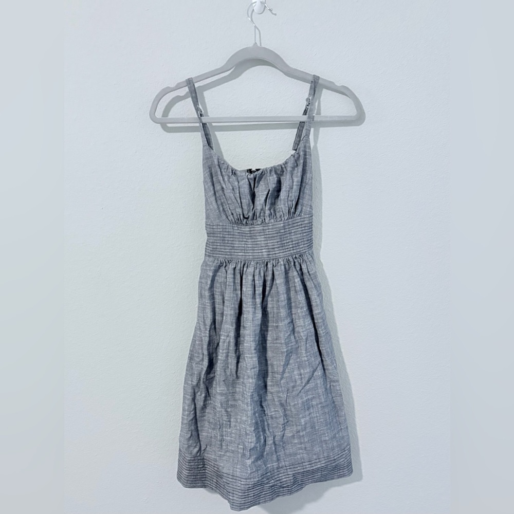 Denim Blue Sleeveless Dress